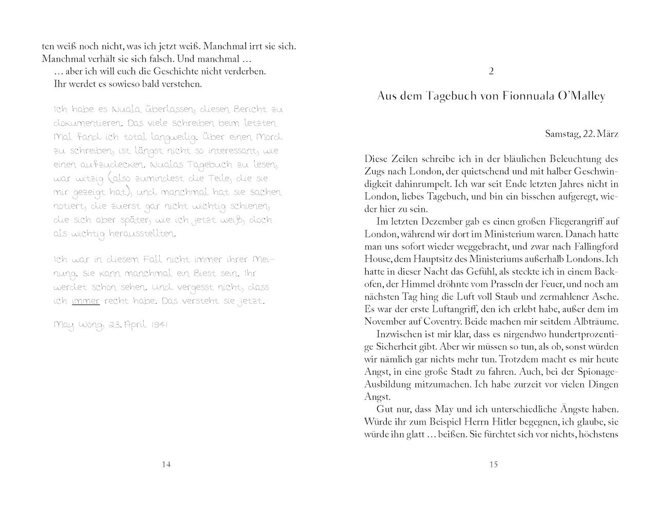 Beispielinhalt (Bild) Tote spionieren nicht