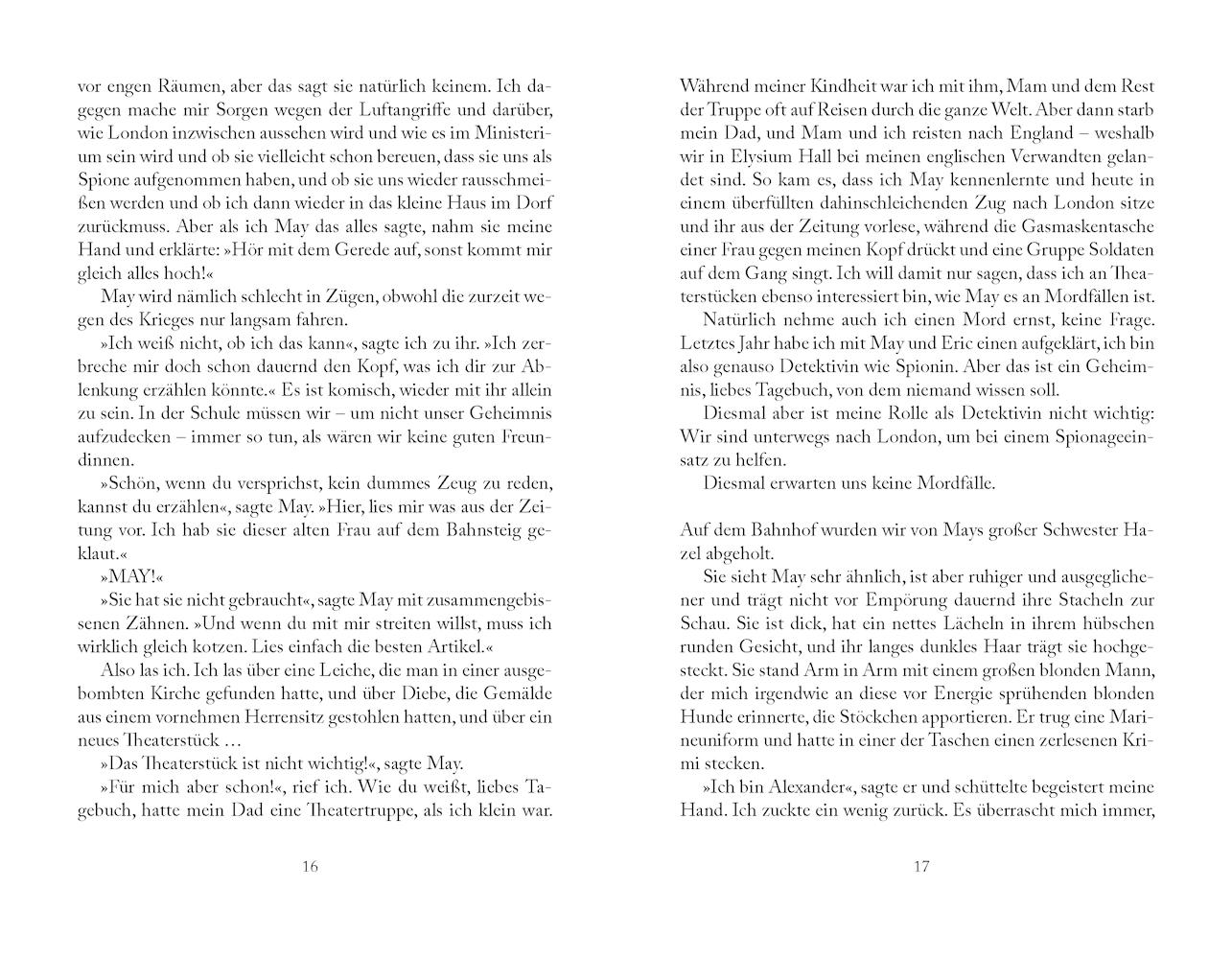 Beispielinhalt (Bild) Tote spionieren nicht