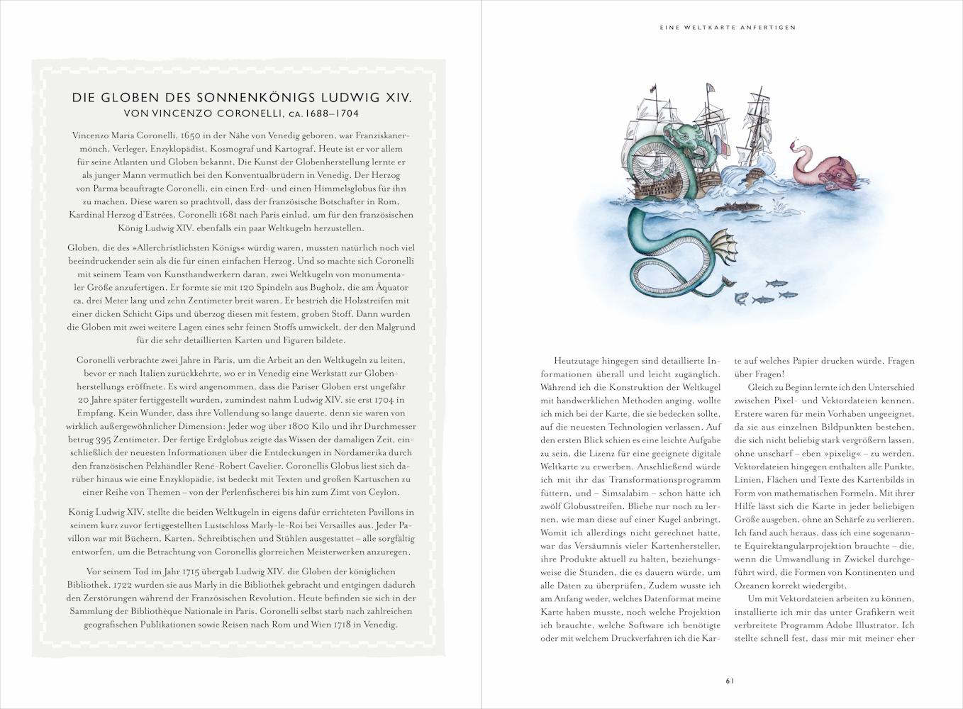 Beispielinhalt (Bild) Der Globenmacher