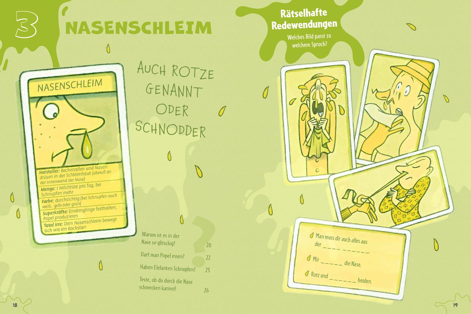 Beispielinhalt (Bild) Von Rotze bis Kotze