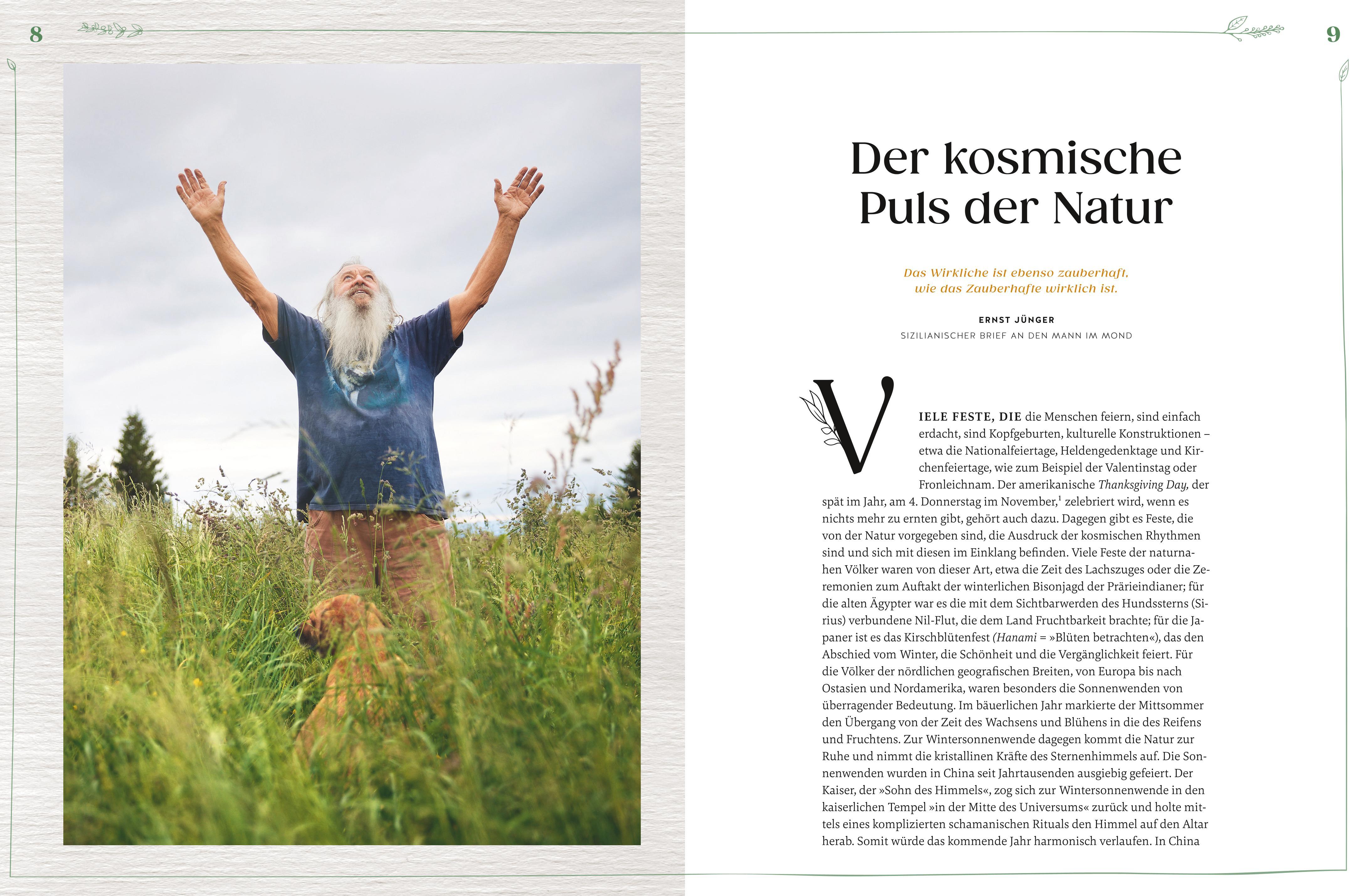 Beispielinhalt (Bild) Die Magie der Sonnenwenden