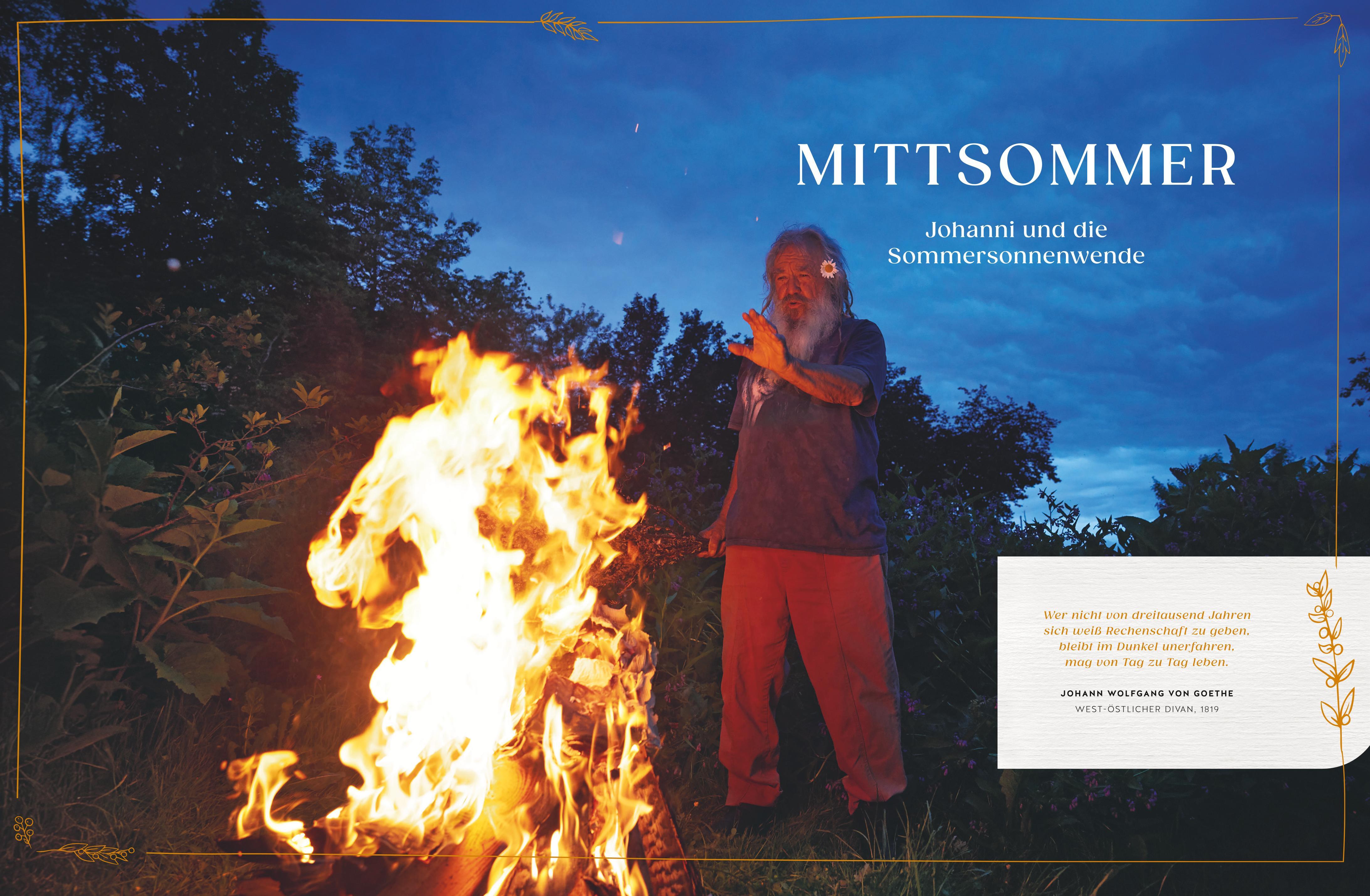 Beispielinhalt (Bild) Die Magie der Sonnenwenden