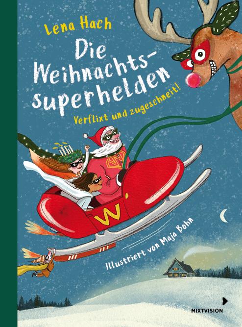 Vorderes Coverbild Die Weihnachtssuperhelden. Verflixt und zugeschneit