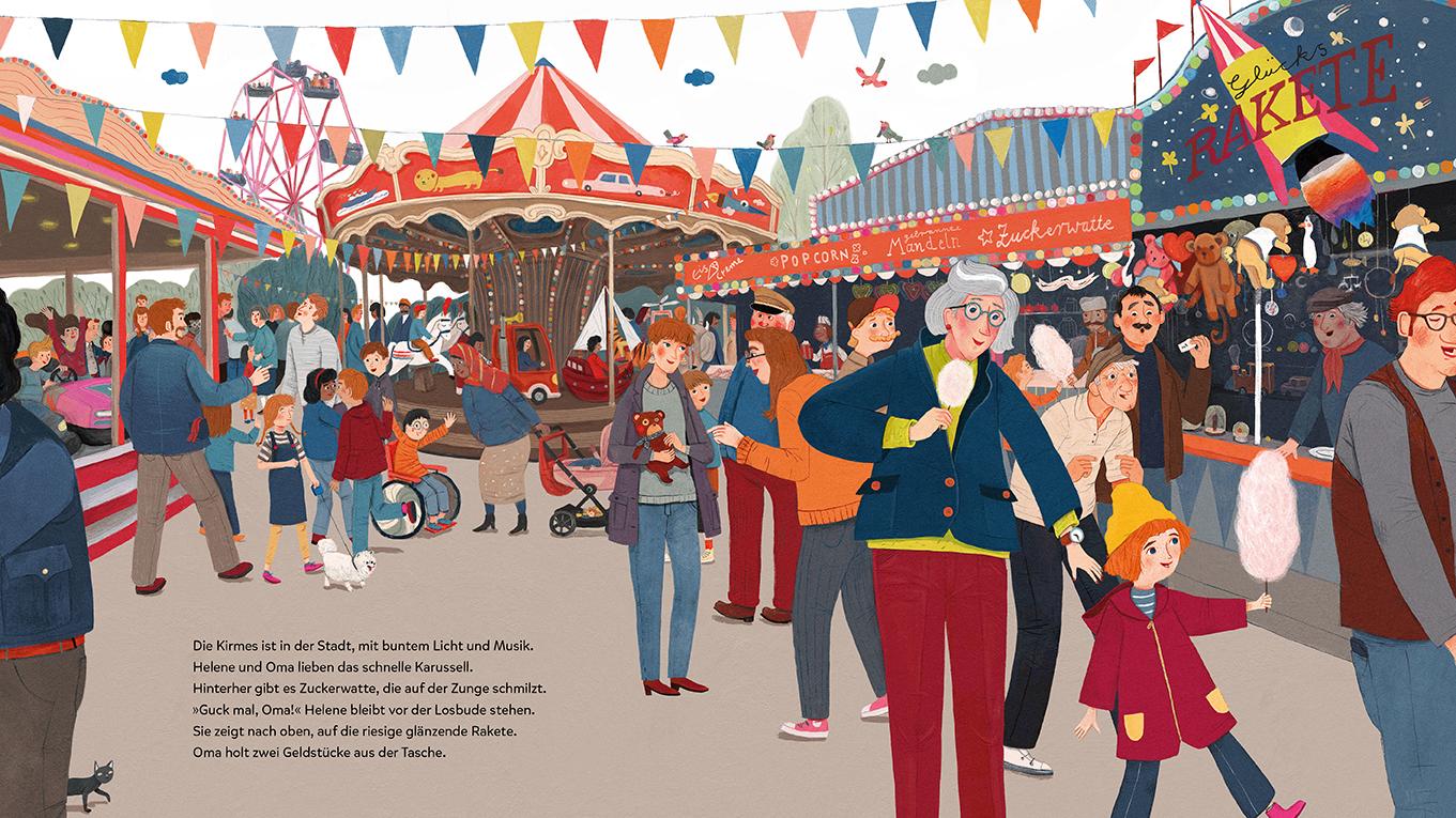 Beispielinhalt (Bild) Die zauberhafte Wortverlosung