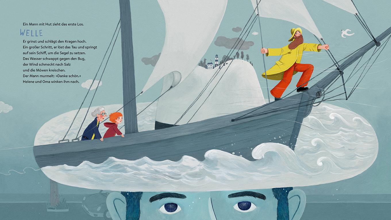 Beispielinhalt (Bild) Die zauberhafte Wortverlosung