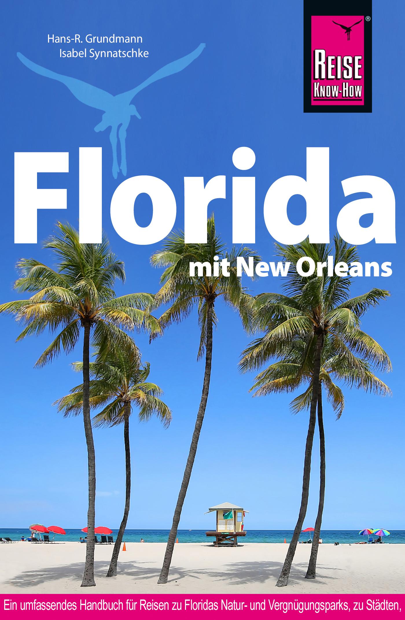 Vorderes Coverbild Reise Know-How Reiseführer Florida mit New Orleans
