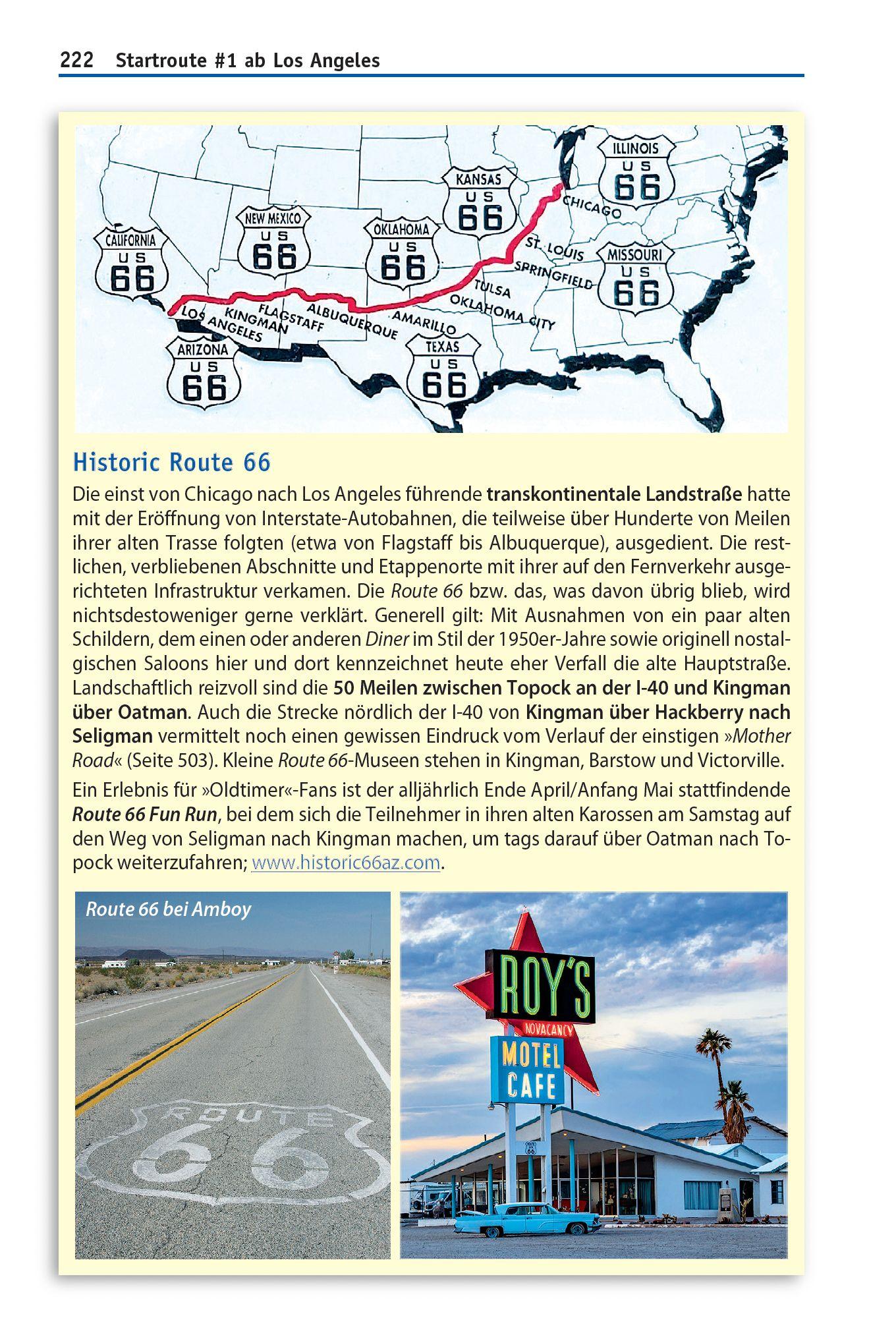 Beispielinhalt (Bild) Reise Know-How Reiseführer USA - der ganze Westen