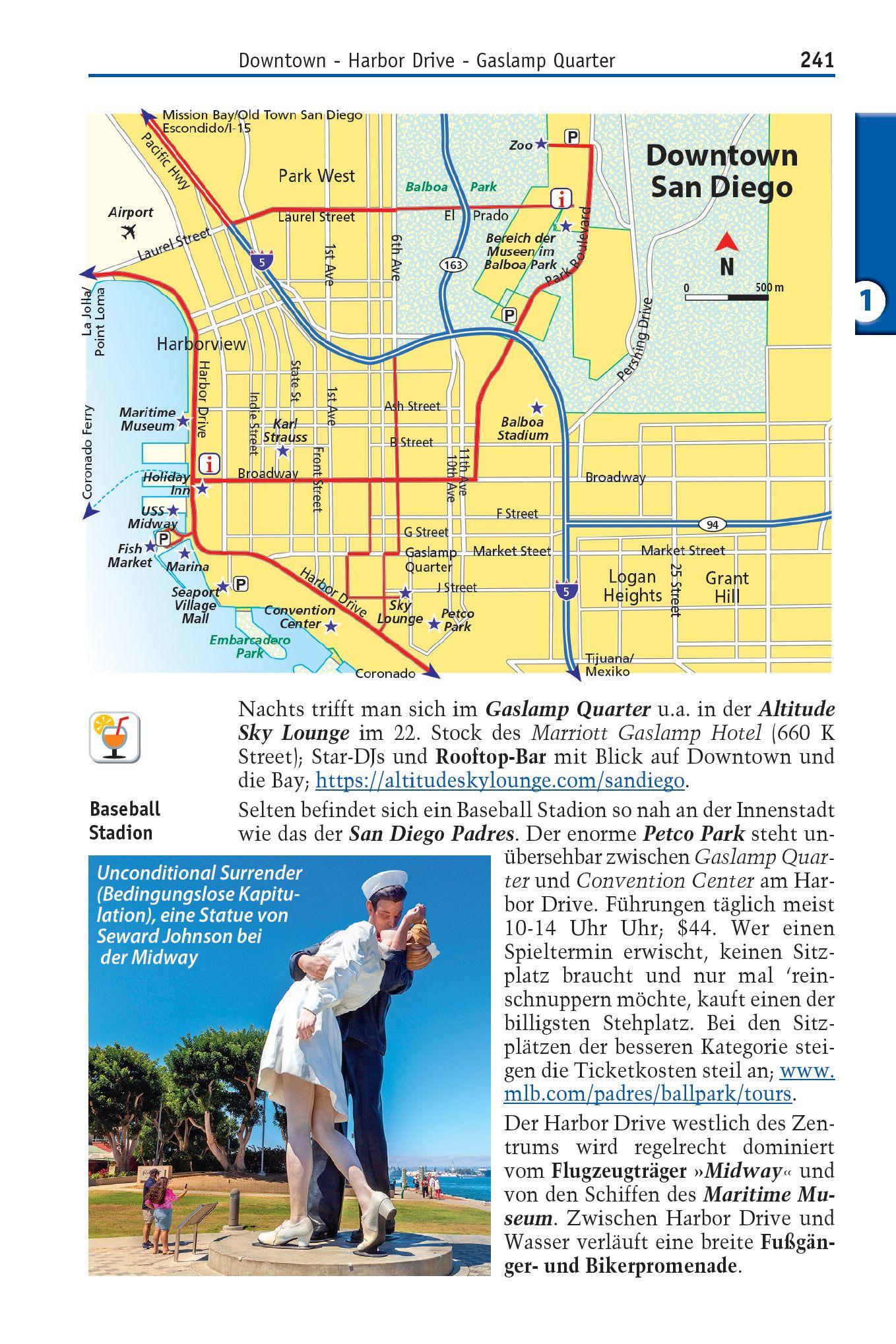 Beispielinhalt (Bild) Reise Know-How Reiseführer USA - der ganze Westen