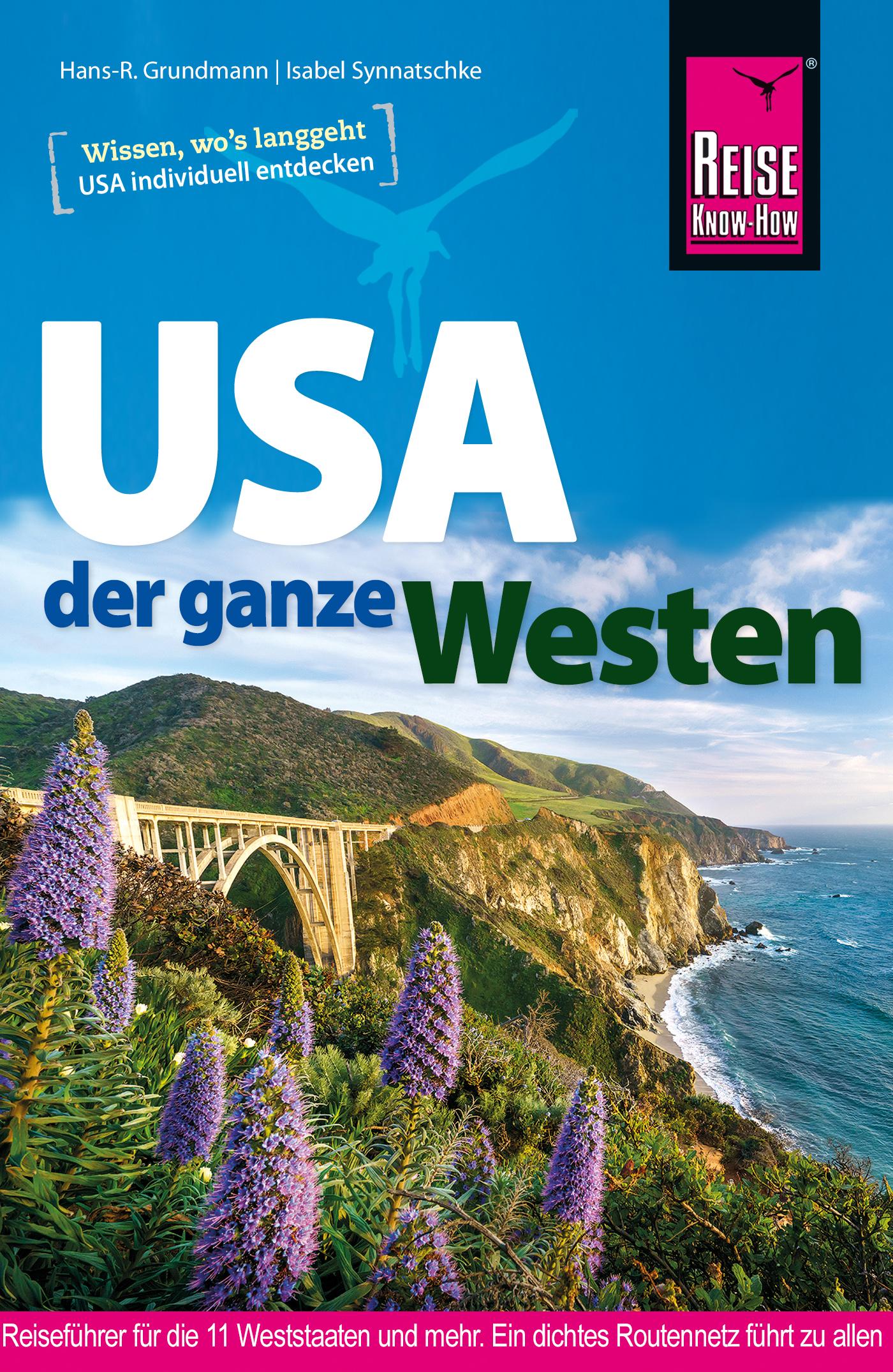 Vorderes Coverbild Reise Know-How Reiseführer USA - der ganze Westen