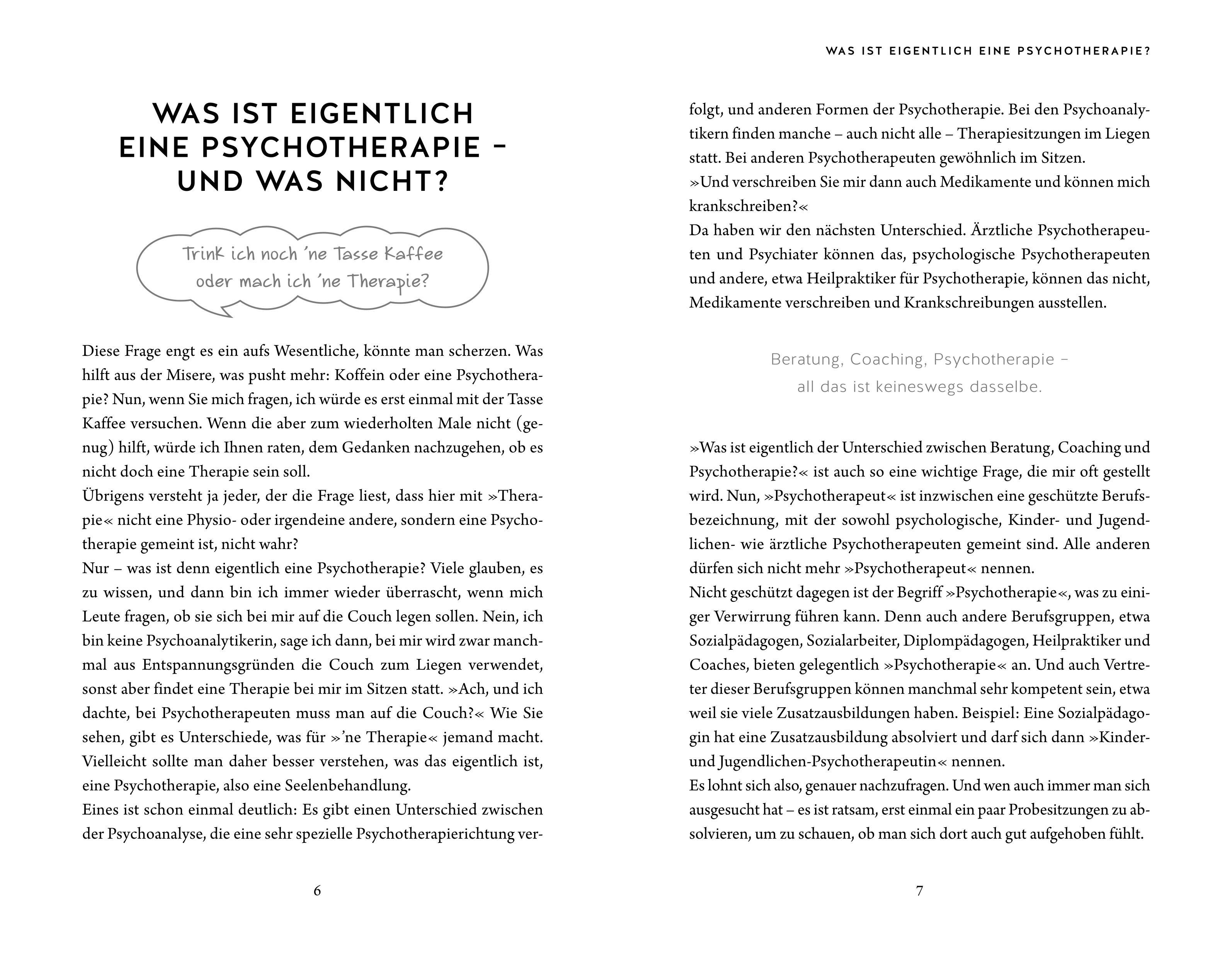 Beispielinhalt (Bild) Möchten Sie mit mir darüber sprechen?