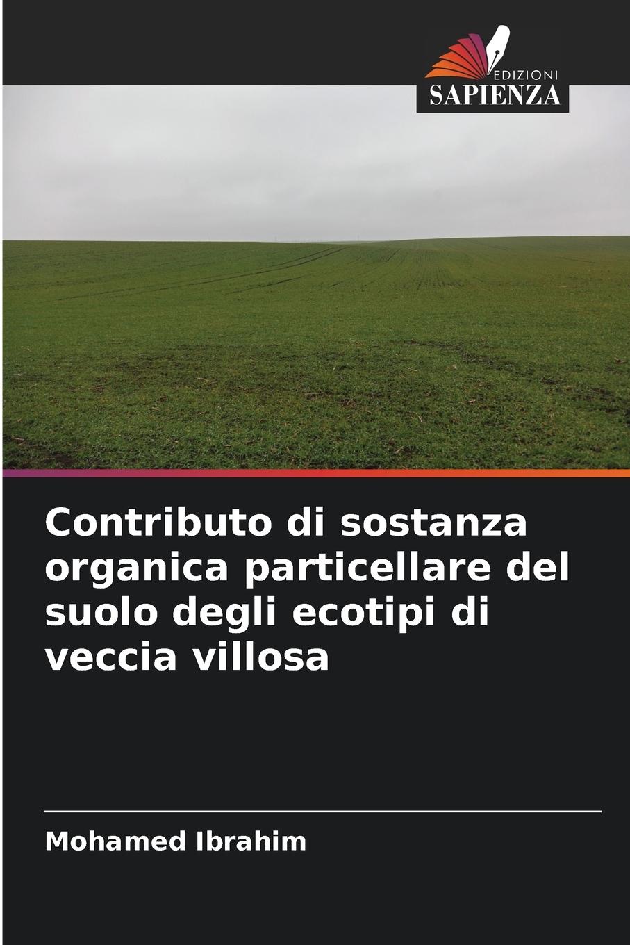 Vorderes Coverbild Contributo di sostanza organica particellare del suolo degli ecotipi di veccia villosa