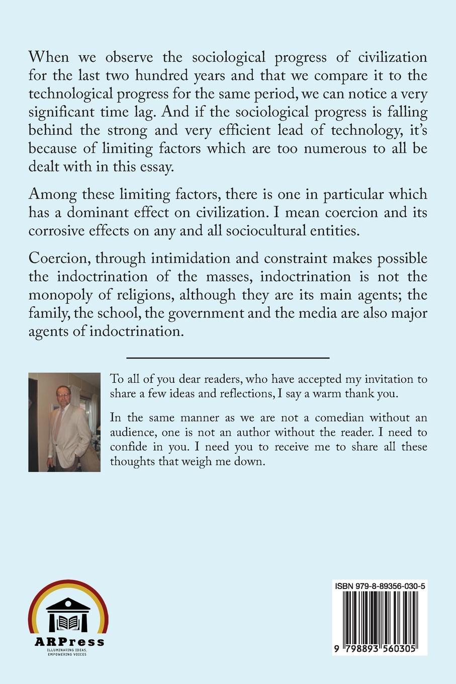 Rückseitencover Indoctrination Impedes Mind Maturation