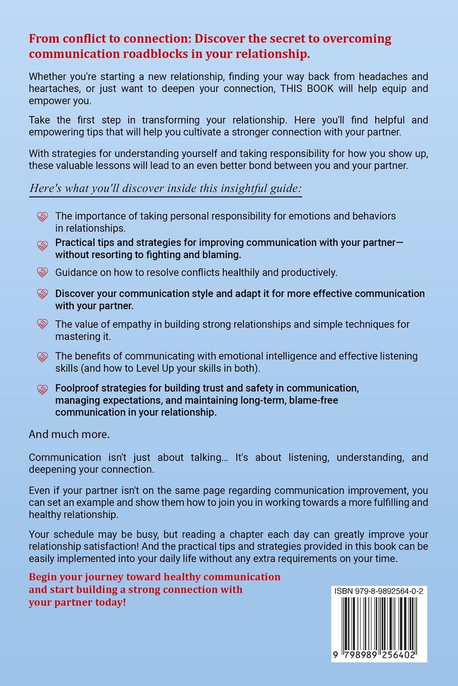 Rückseitencover Healthy Communication with Your Partner