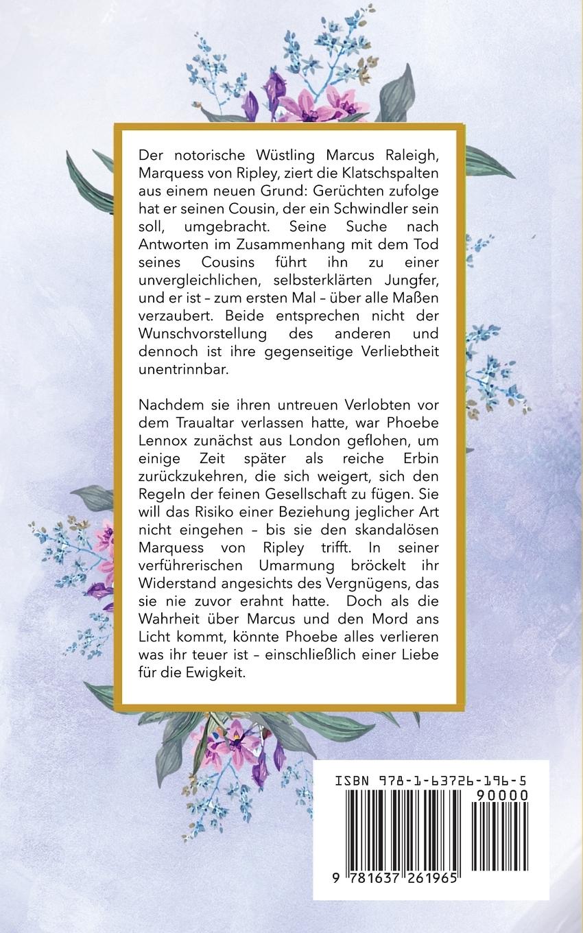 Rückseitencover Le Marquis Charmeur