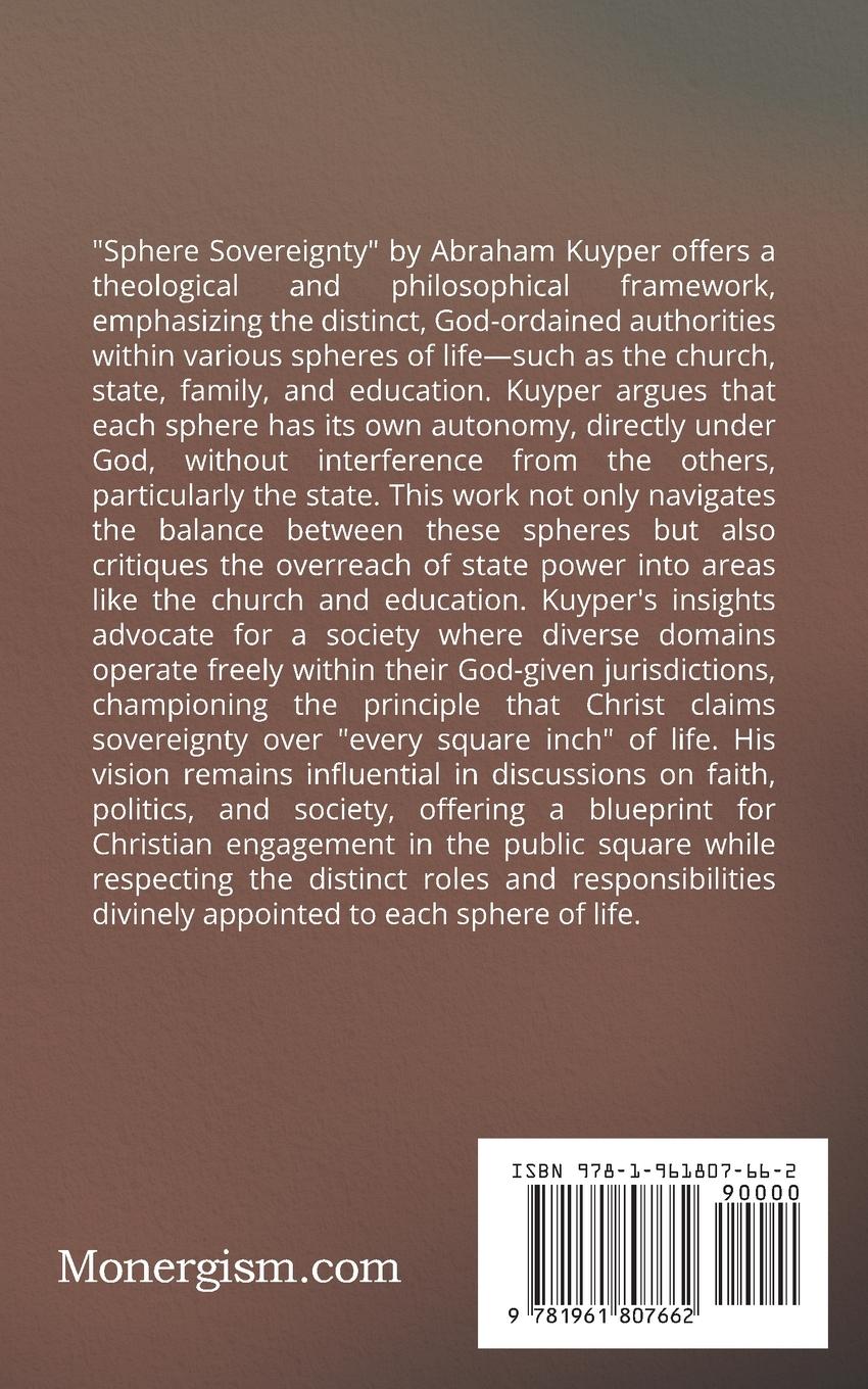 Rückseitencover Sphere Sovereignty
