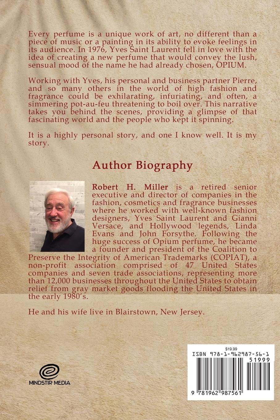 Rückseitencover Opium et Moi