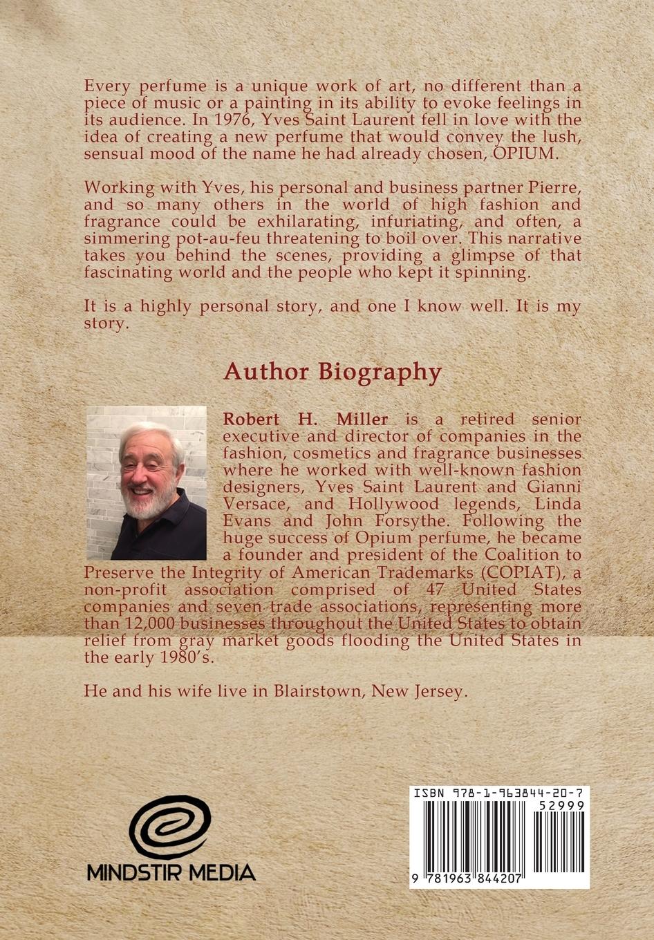 Rückseitencover Opium et Moi