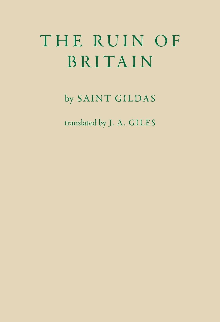 Vorderes Coverbild The Ruin of Britain