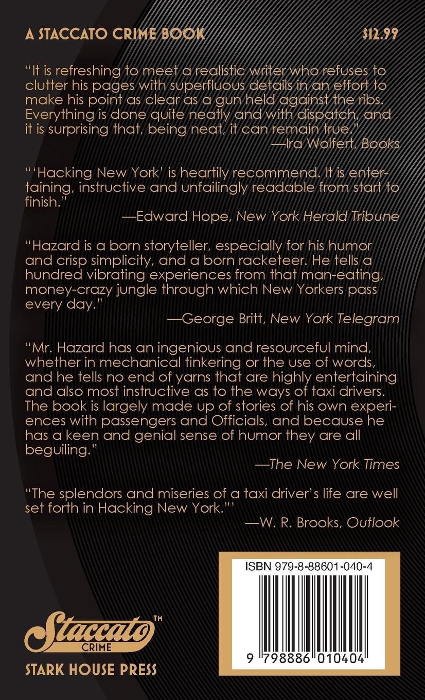 Rückseitencover Hacking New York