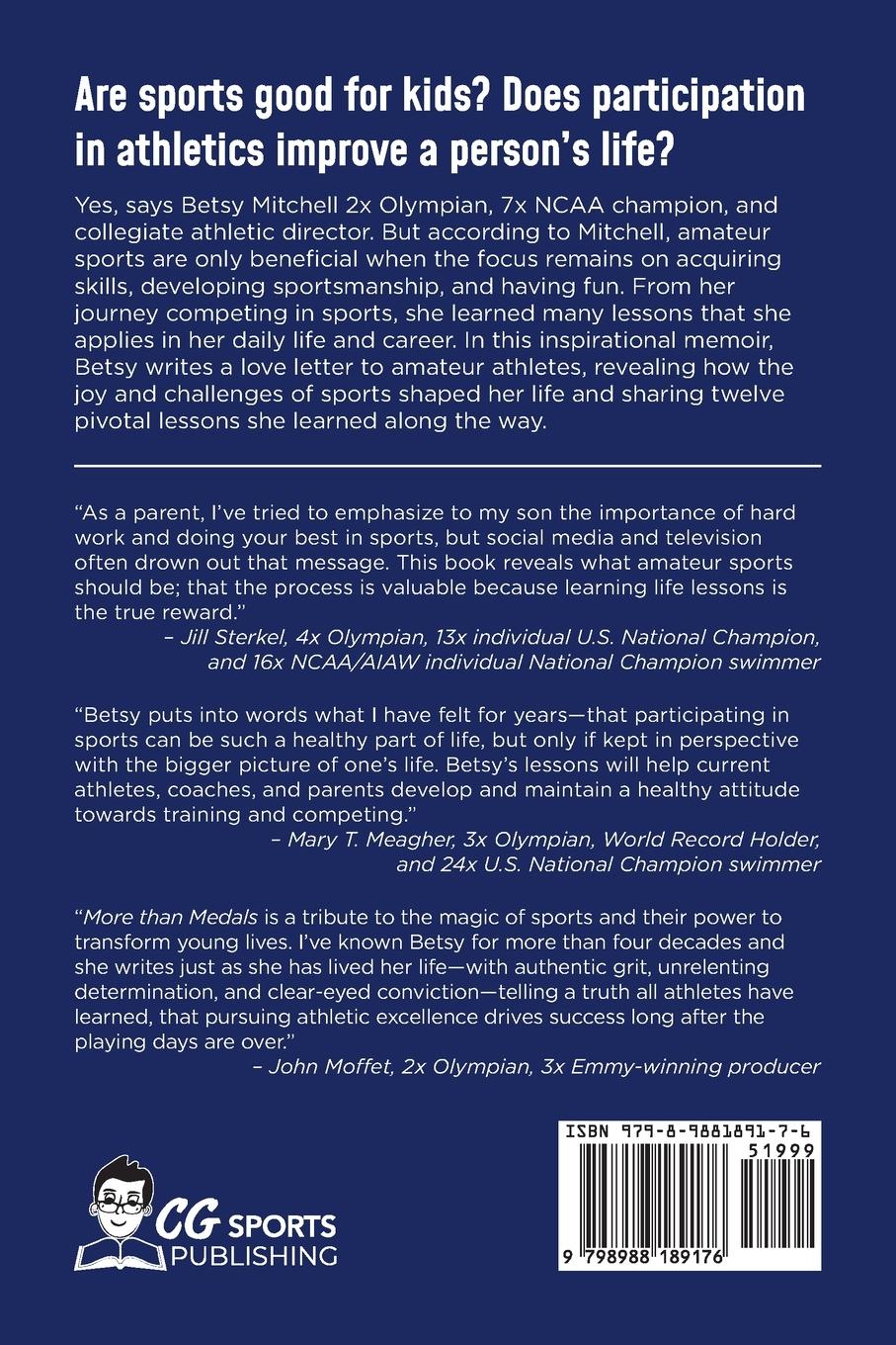 Rückseitencover More Than Medals