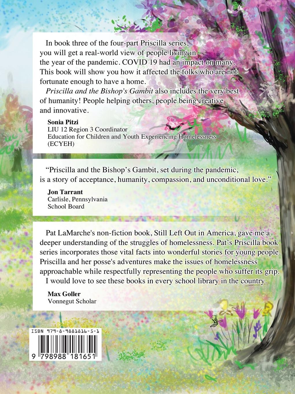 Rückseitencover Priscilla and the Bishop's Gambit