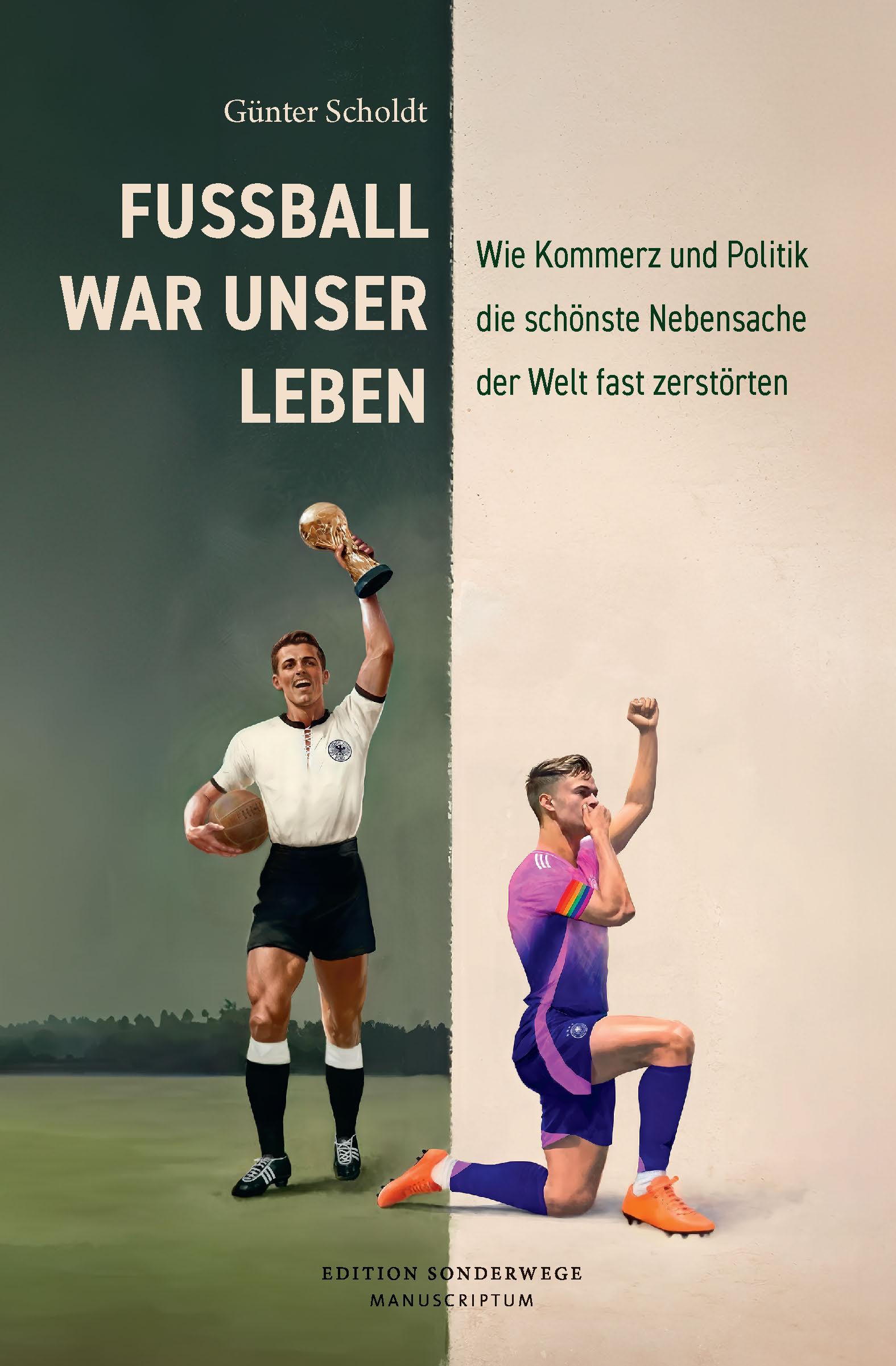 Vorderes Coverbild Fußball war unser Leben