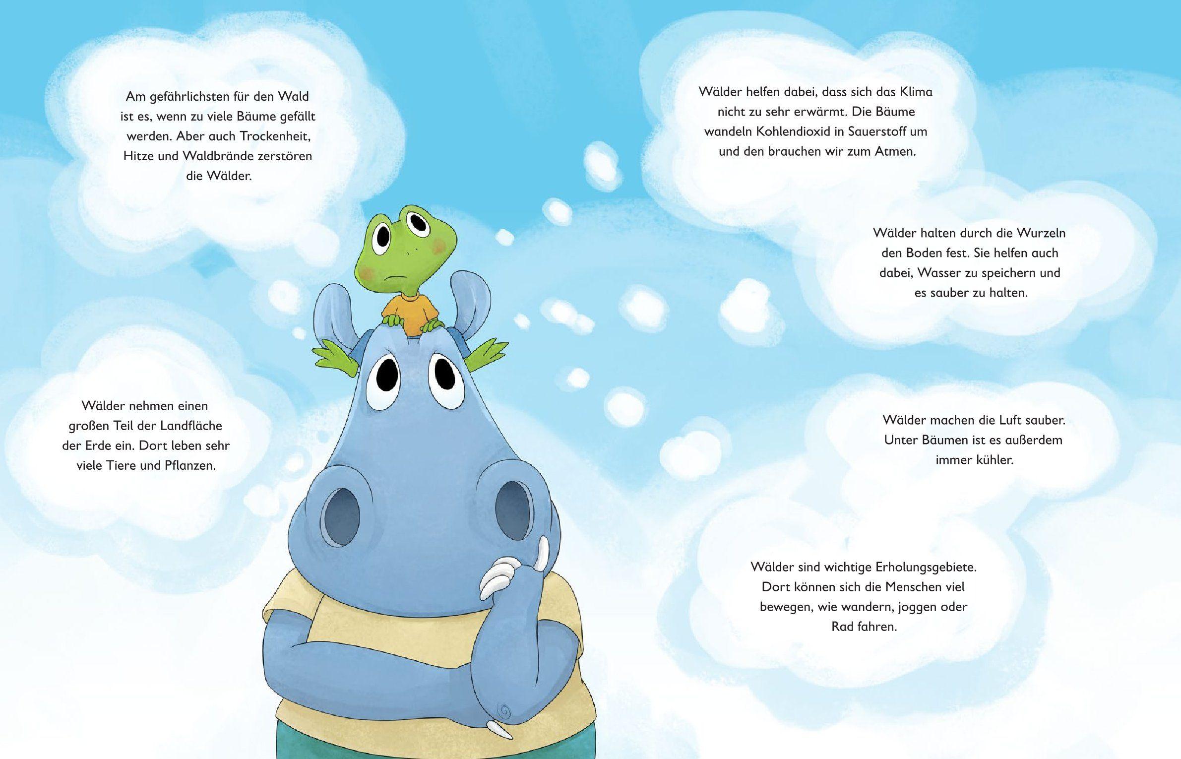 Beispielinhalt (Bild) Hippo rettet den Wald