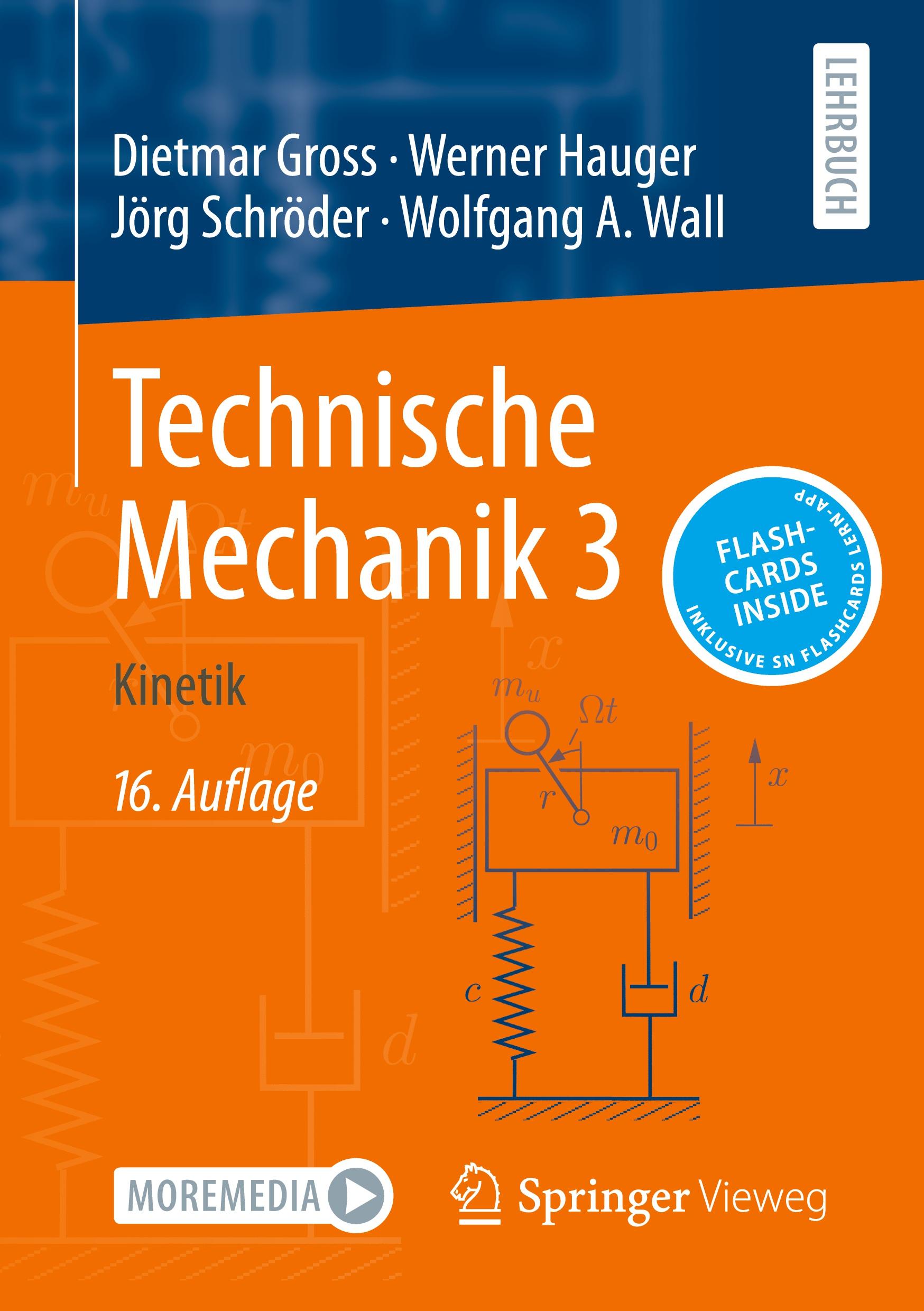Vorderes Coverbild Technische Mechanik 3