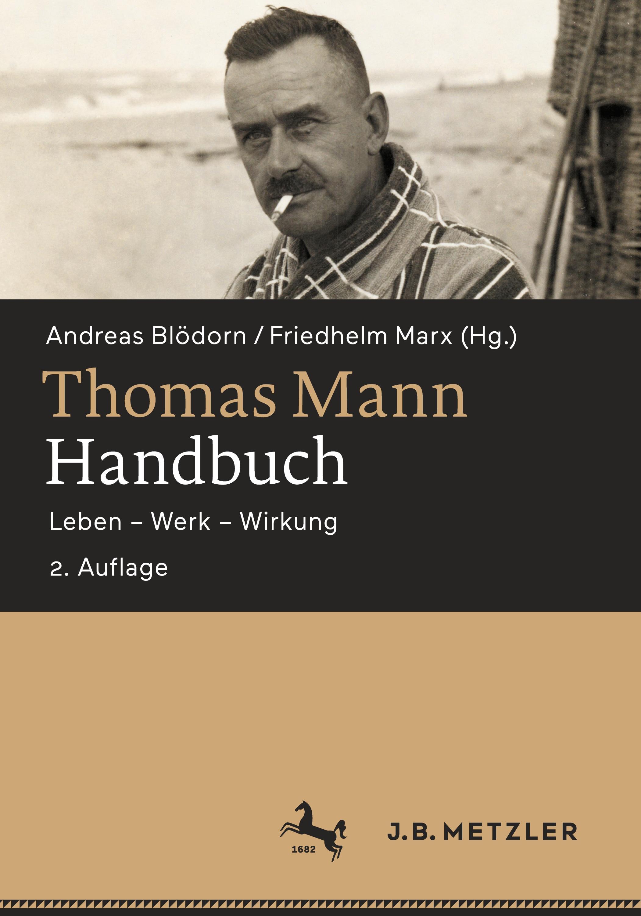 Vorderes Coverbild Thomas Mann-Handbuch