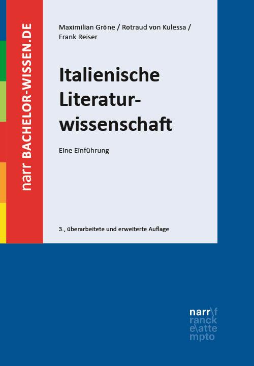 Vorderes Coverbild Italienische Literaturwissenschaft