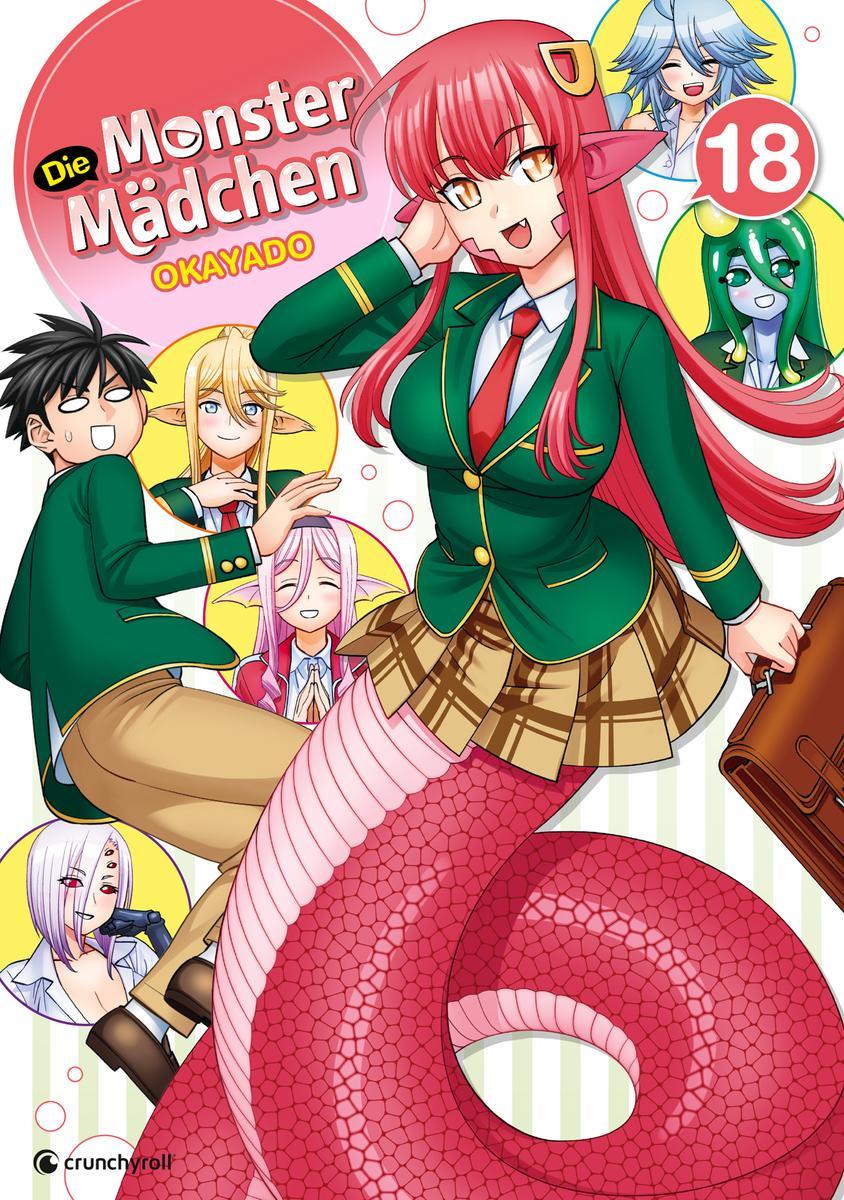 Vorderes Coverbild Die Monster Mädchen - Band 18