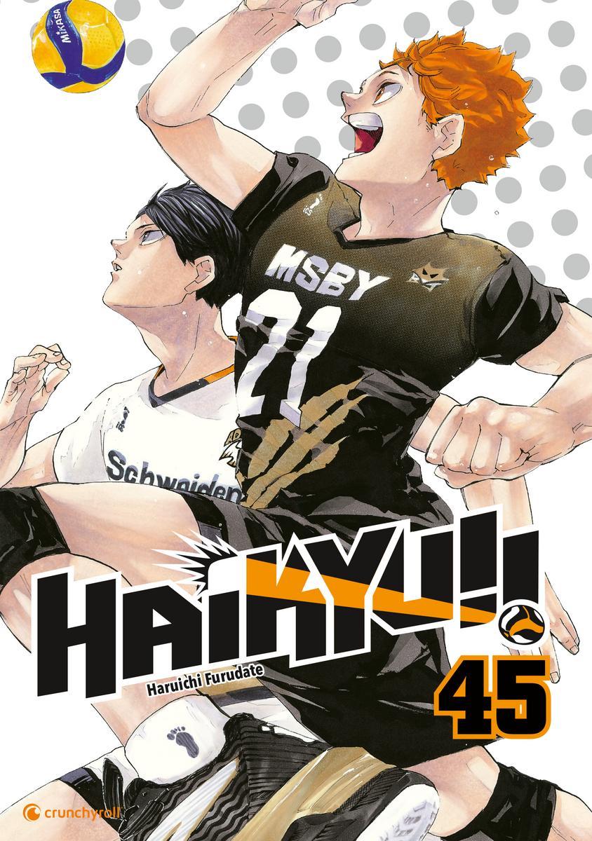 Vorderes Coverbild Haikyu!! - Band 45 (Finale)