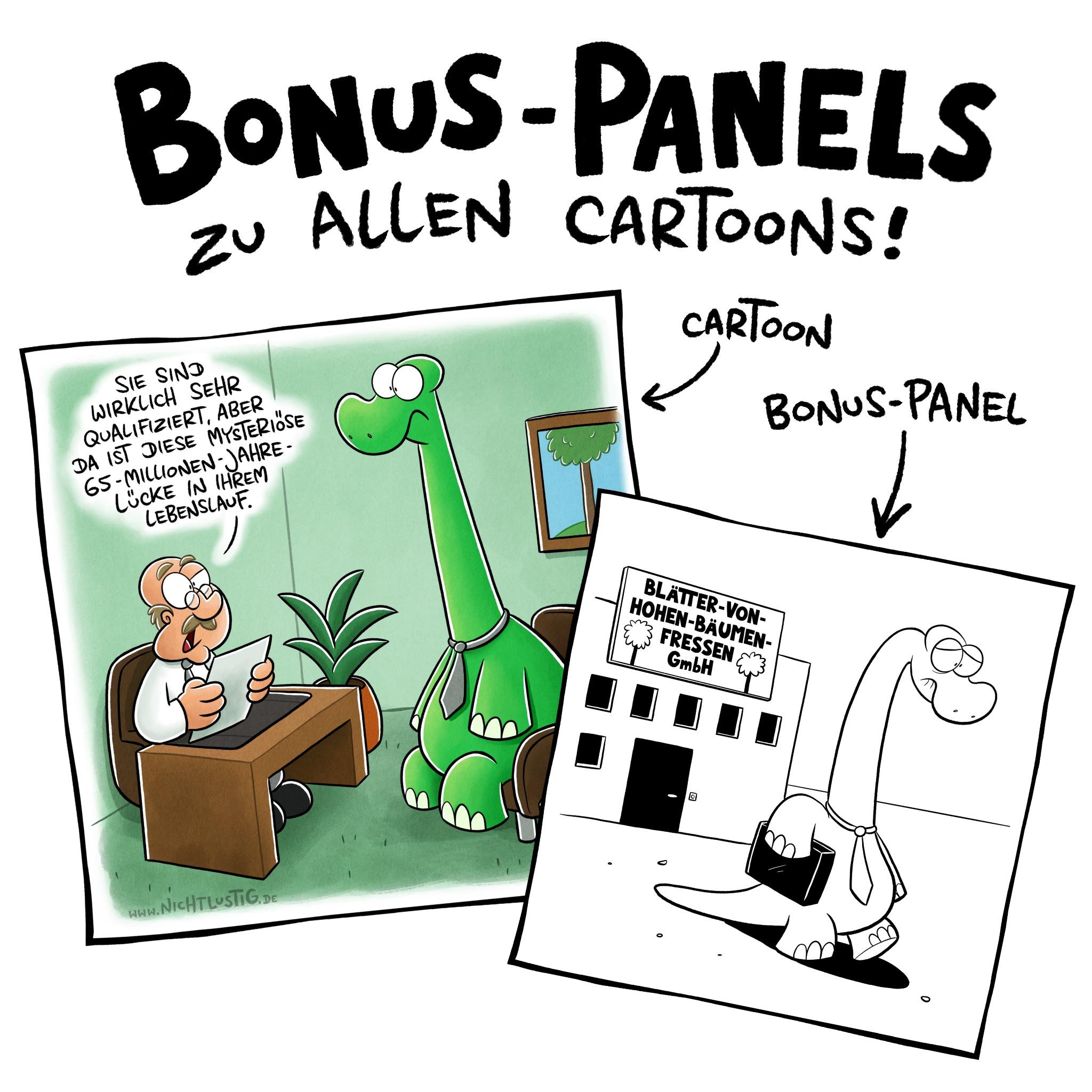 Beispielinhalt (Bild) NICHTLUSTIG Cartoons 2022-2024