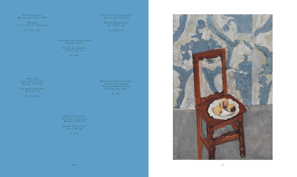 Beispielinhalt (Bild) Matisse. Einladung zur Reise. Der große Ausstellungskatalog zur Henri Matisse Retrospektive der Fondation Beyeler in Basel. Meisterwerke der Moderne. Fauvismus