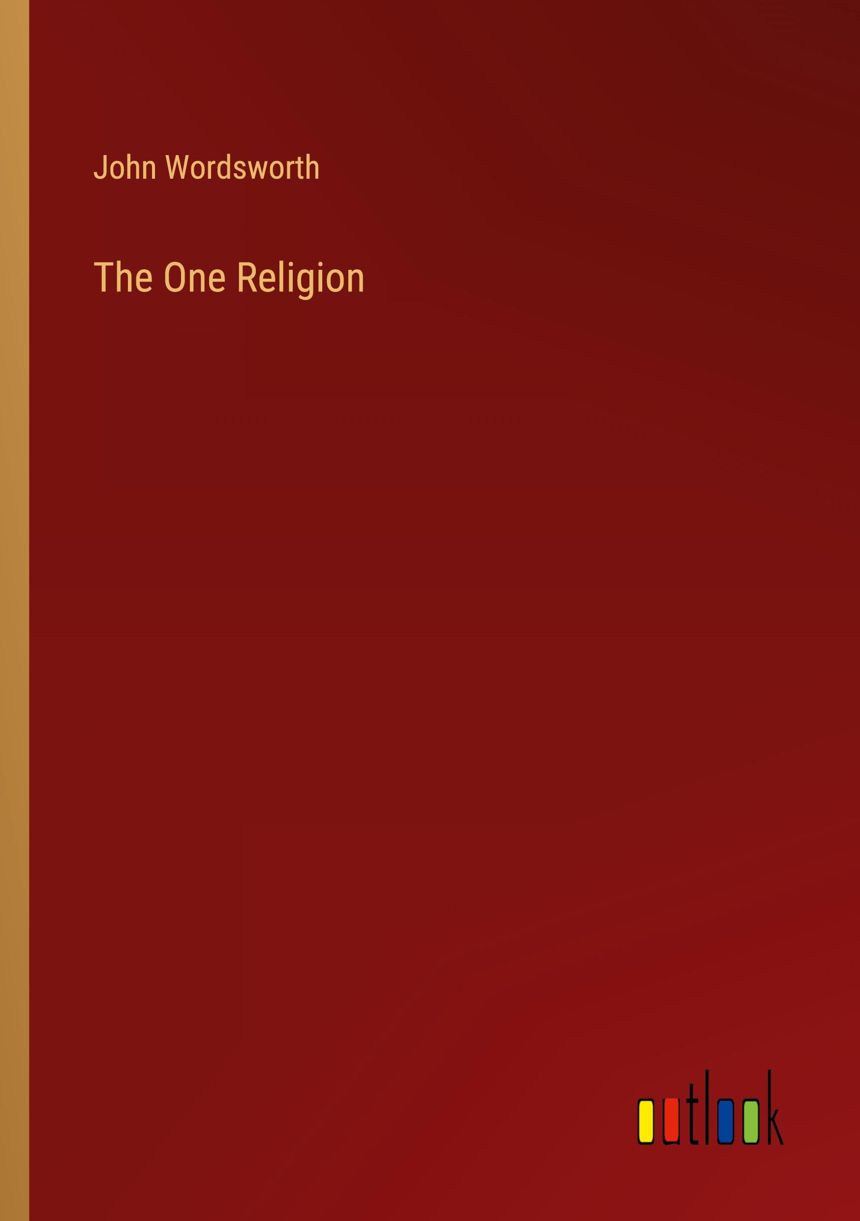 Vorderes Coverbild The One Religion