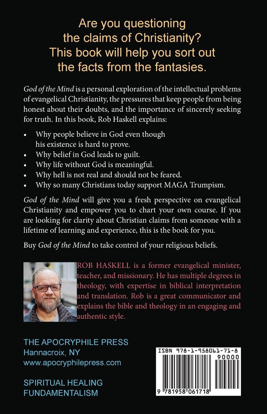 Rückseitencover God of the Mind
