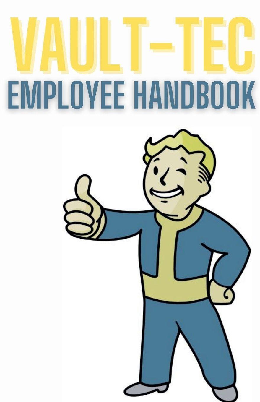 Vorderes Coverbild Fallout Valt-tec Employee Handbook