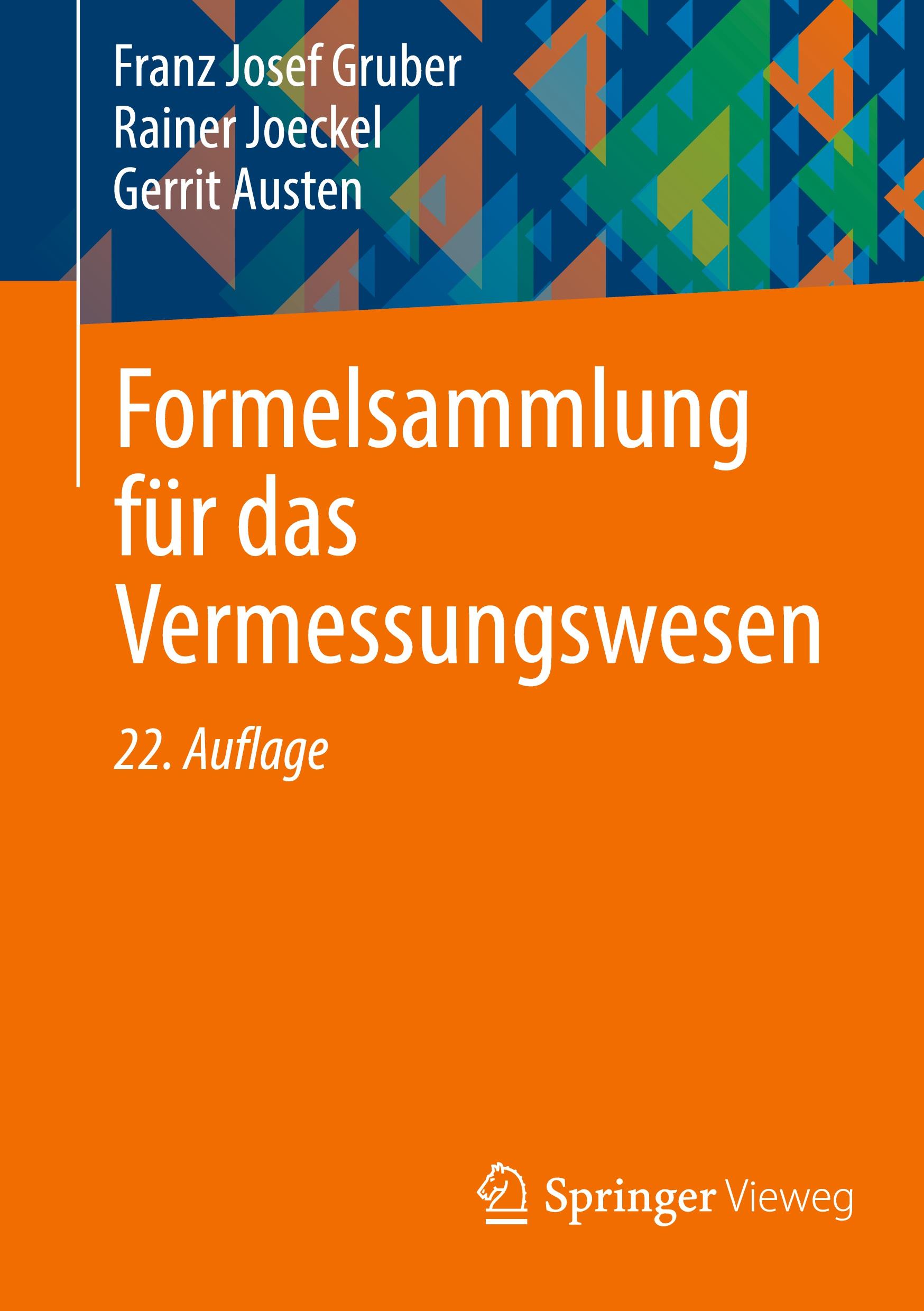 Vorderes Coverbild Formelsammlung für das Vermessungswesen