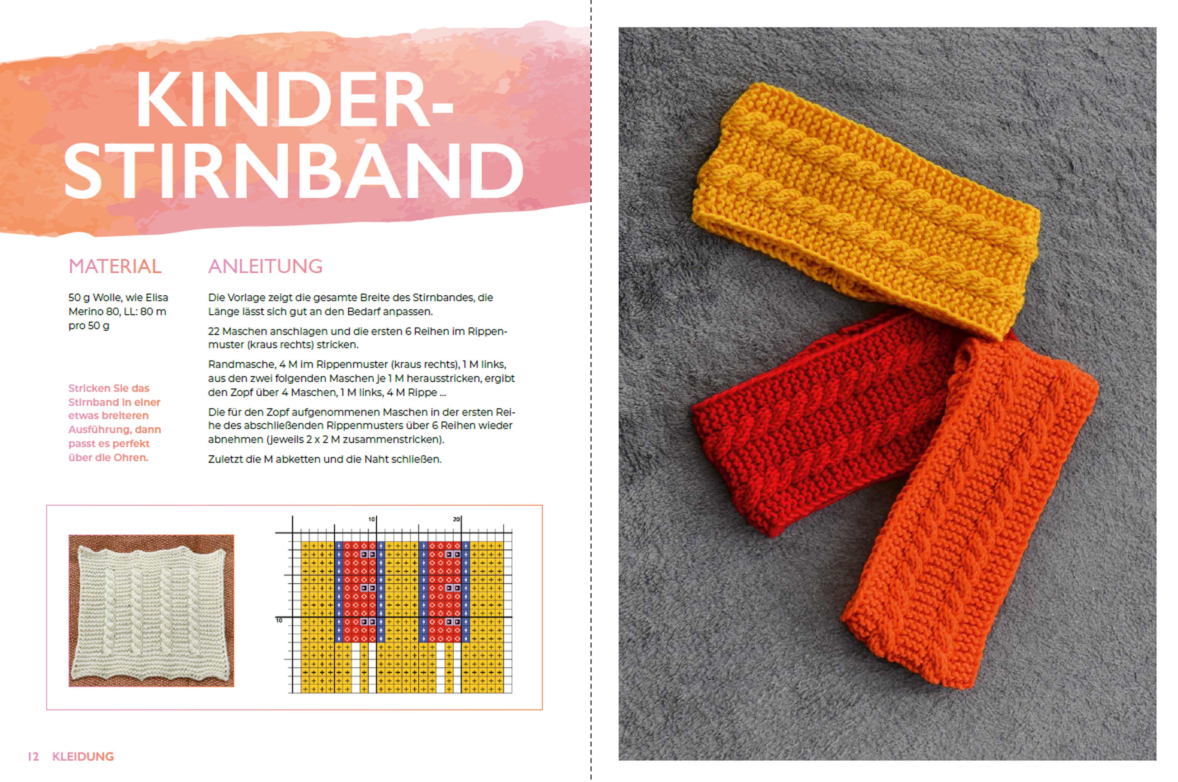 Beispielinhalt (Bild) Klassische Strickmuster - modern interpretiert