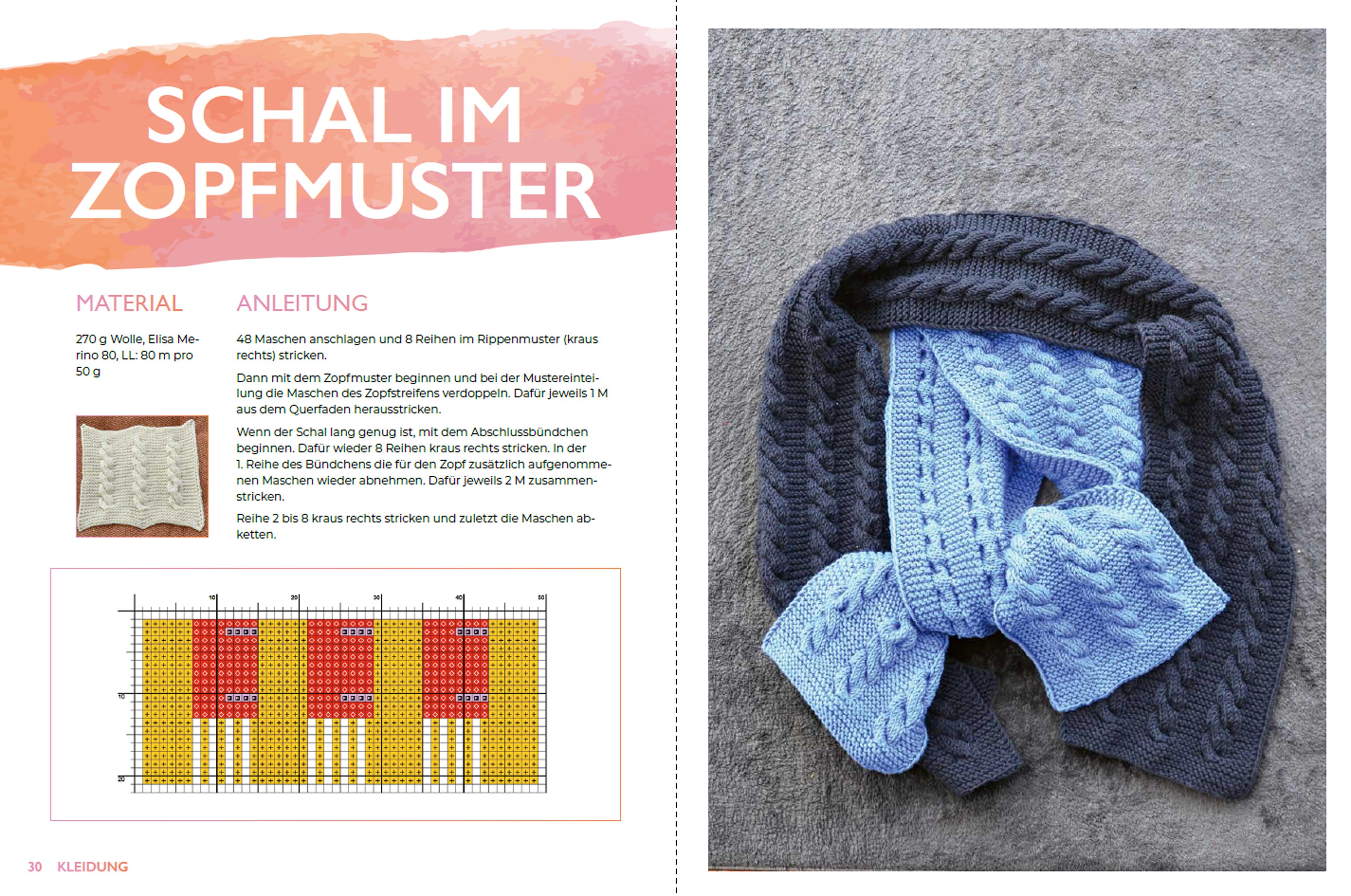 Beispielinhalt (Bild) Klassische Strickmuster - modern interpretiert