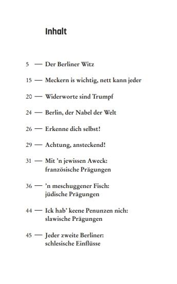 Beispielinhalt (Bild) Berliner Witz