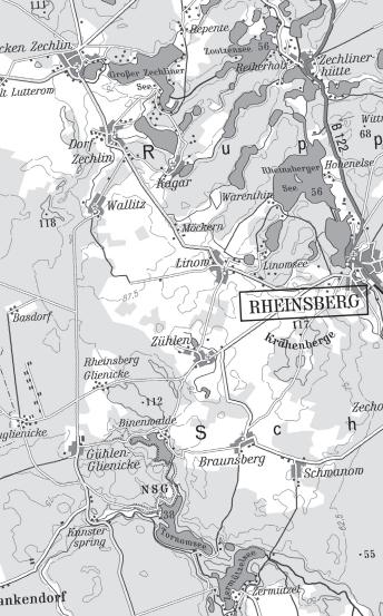 Beispielinhalt (Bild) Fontanes Rheinsberg