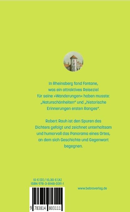 Rückseitencover Fontanes Rheinsberg