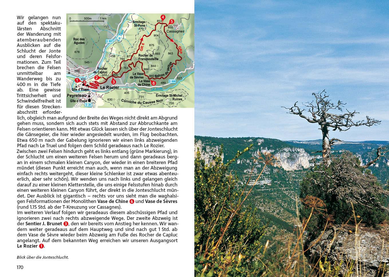 Beispielinhalt (Bild) Cevennen - Ardèche