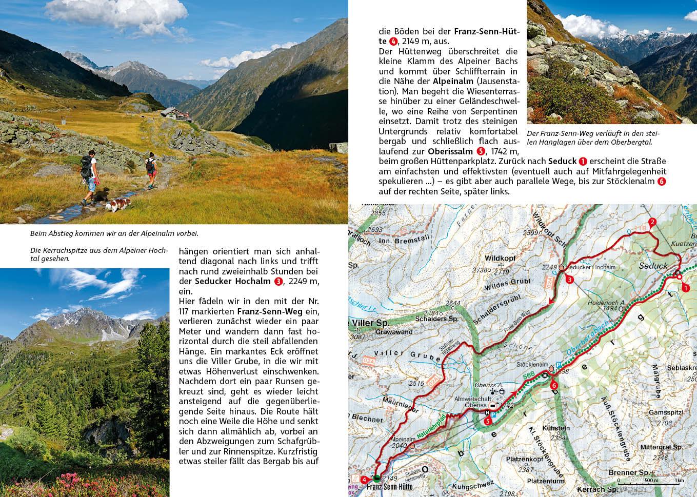 Beispielinhalt (Bild) Stubai - Wipptal