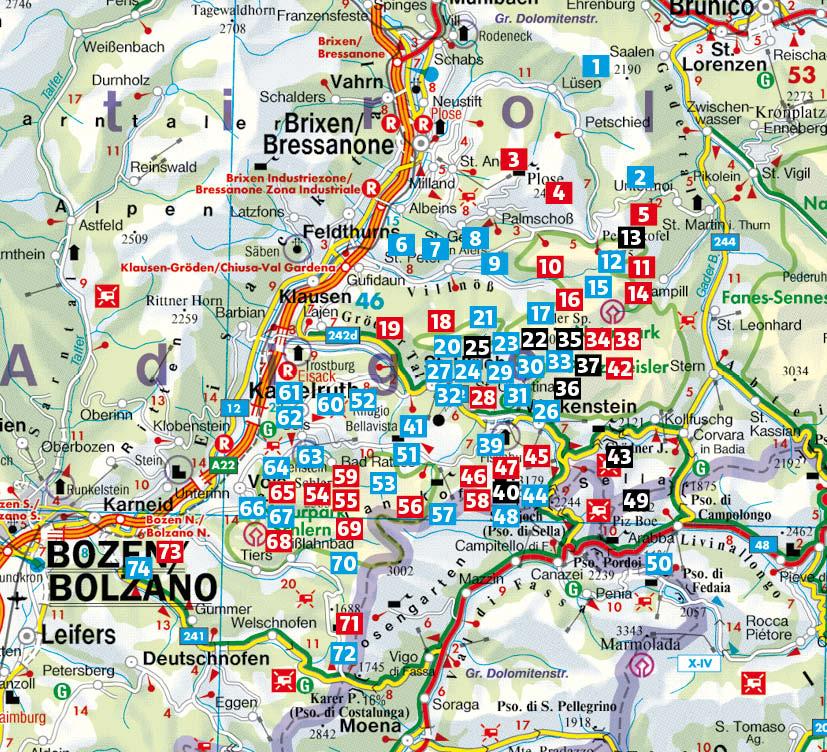 Beispielinhalt (Bild) Dolomiten Band 1 - Grödnertal