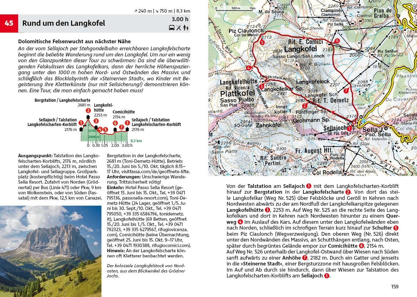 Beispielinhalt (Bild) Dolomiten Band 1 - Grödnertal