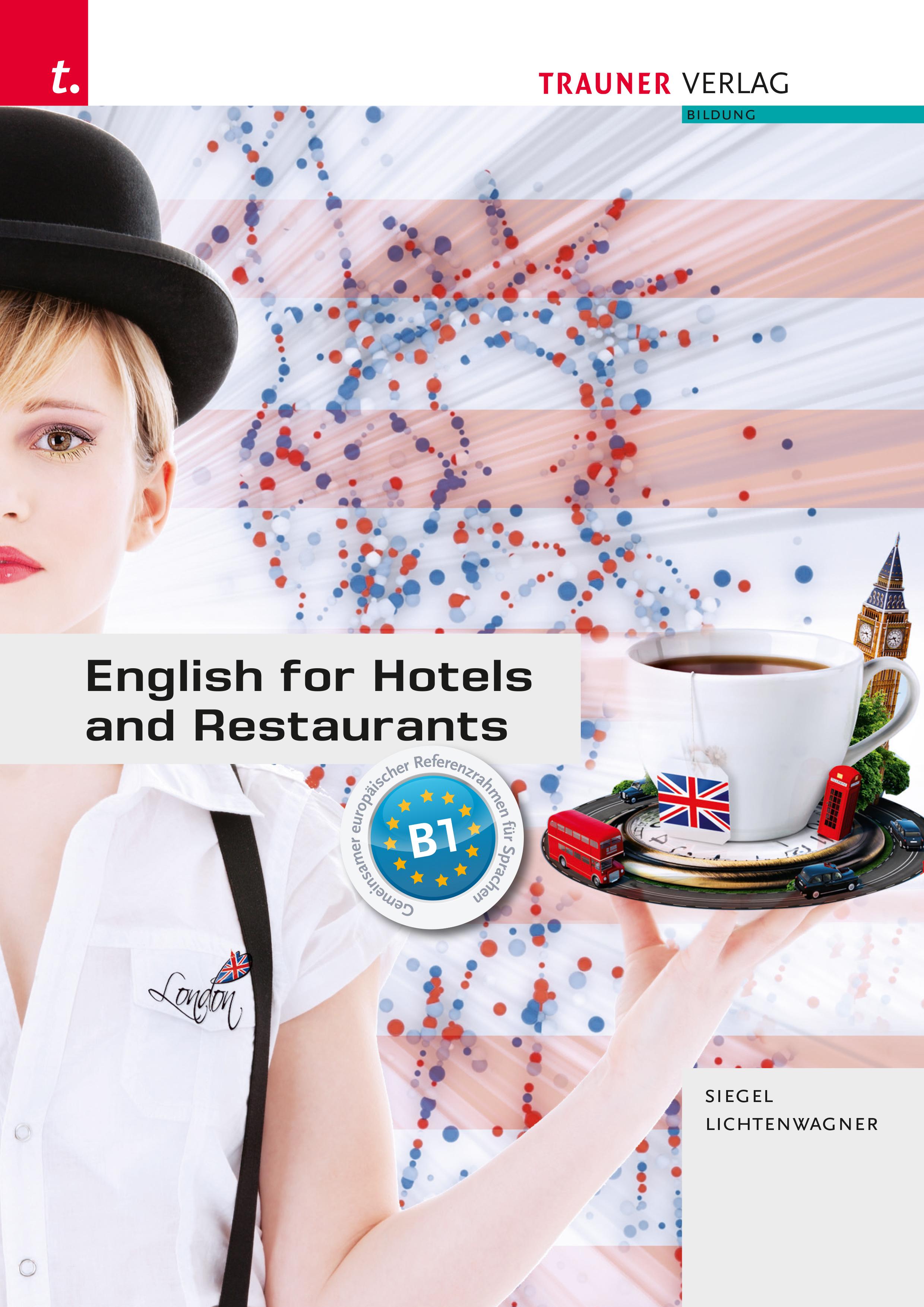 Vorderes Coverbild English for Hotels and Restaurants + TRAUNER-DigiBox