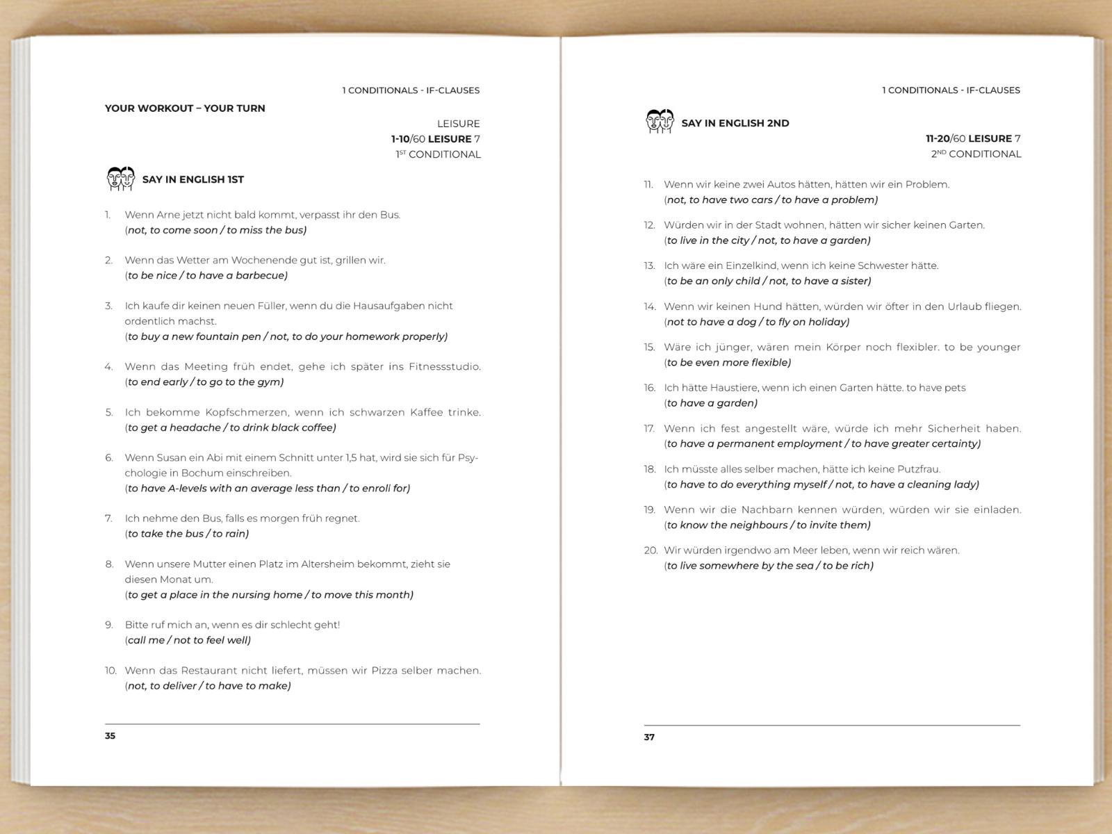 Beispielinhalt (Bild) Englische Grammatik richtig anwenden - Teil 2: Englische Grammatik in der Praxis