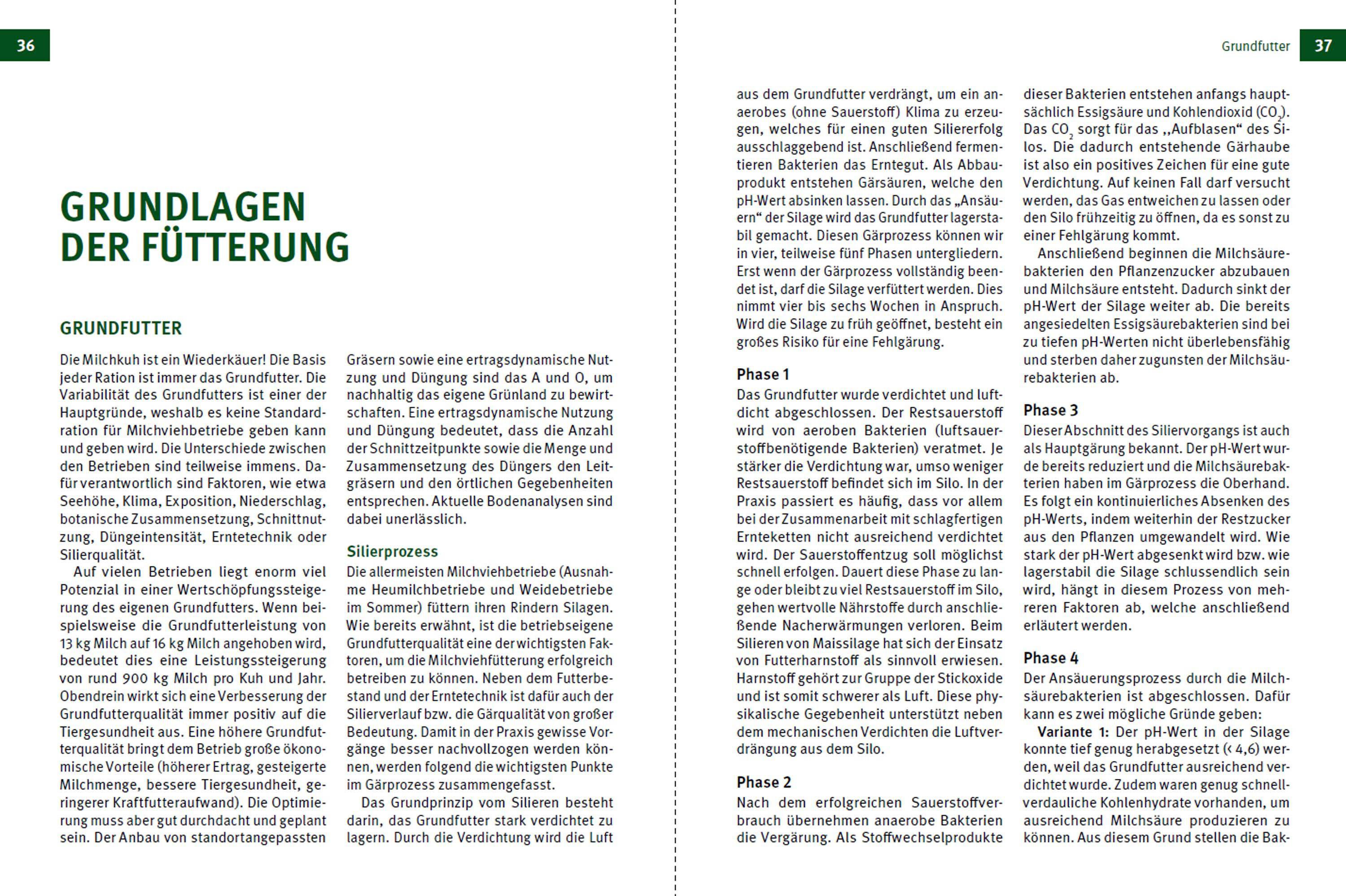 Beispielinhalt (Bild) Fruchtbare Kühe - Gesunde Kälber